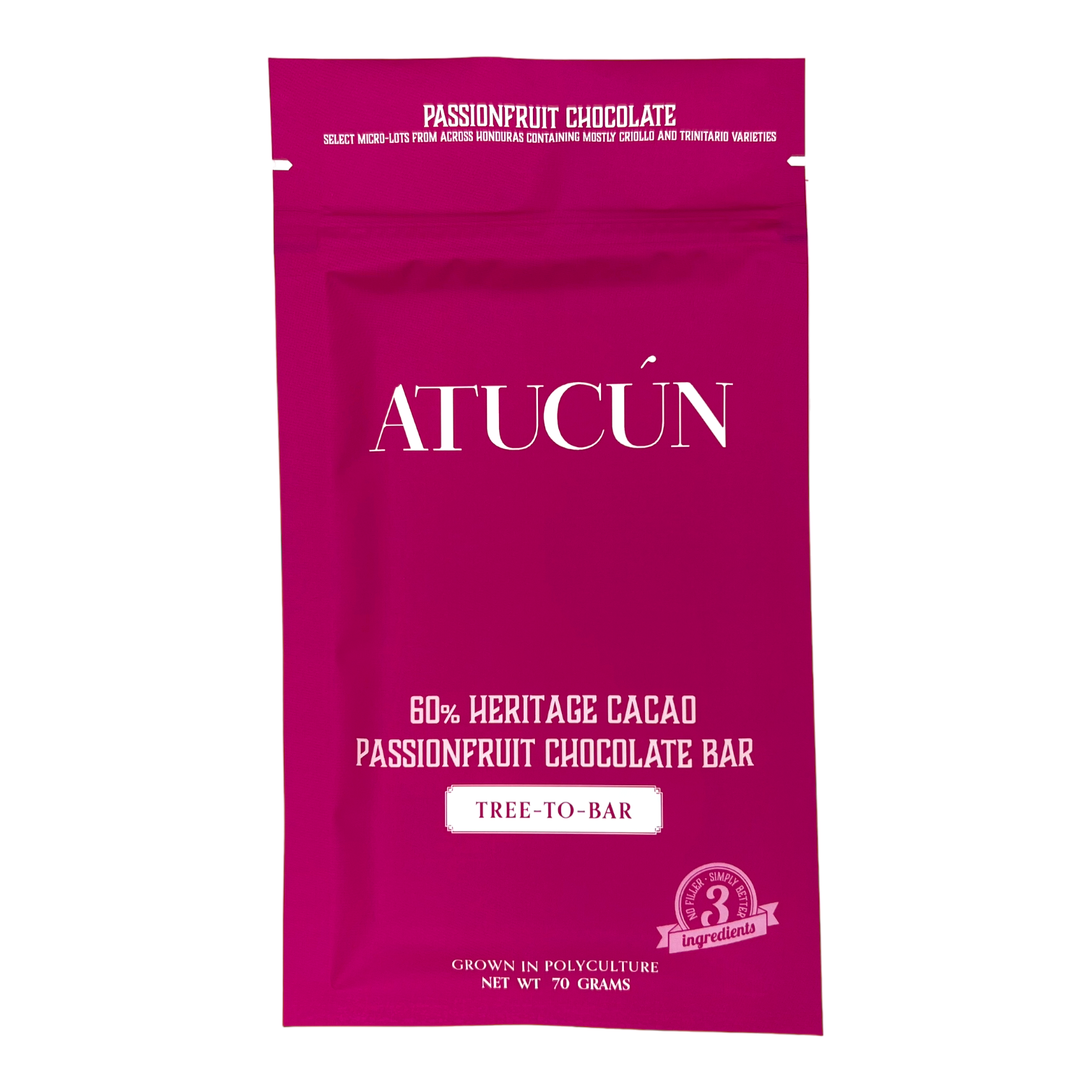 Honduran Passionfruit Chocolate Bar | 60% Cacao