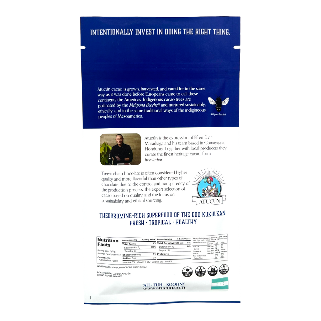 Honduran Chocolate Bar | 70% Cacao