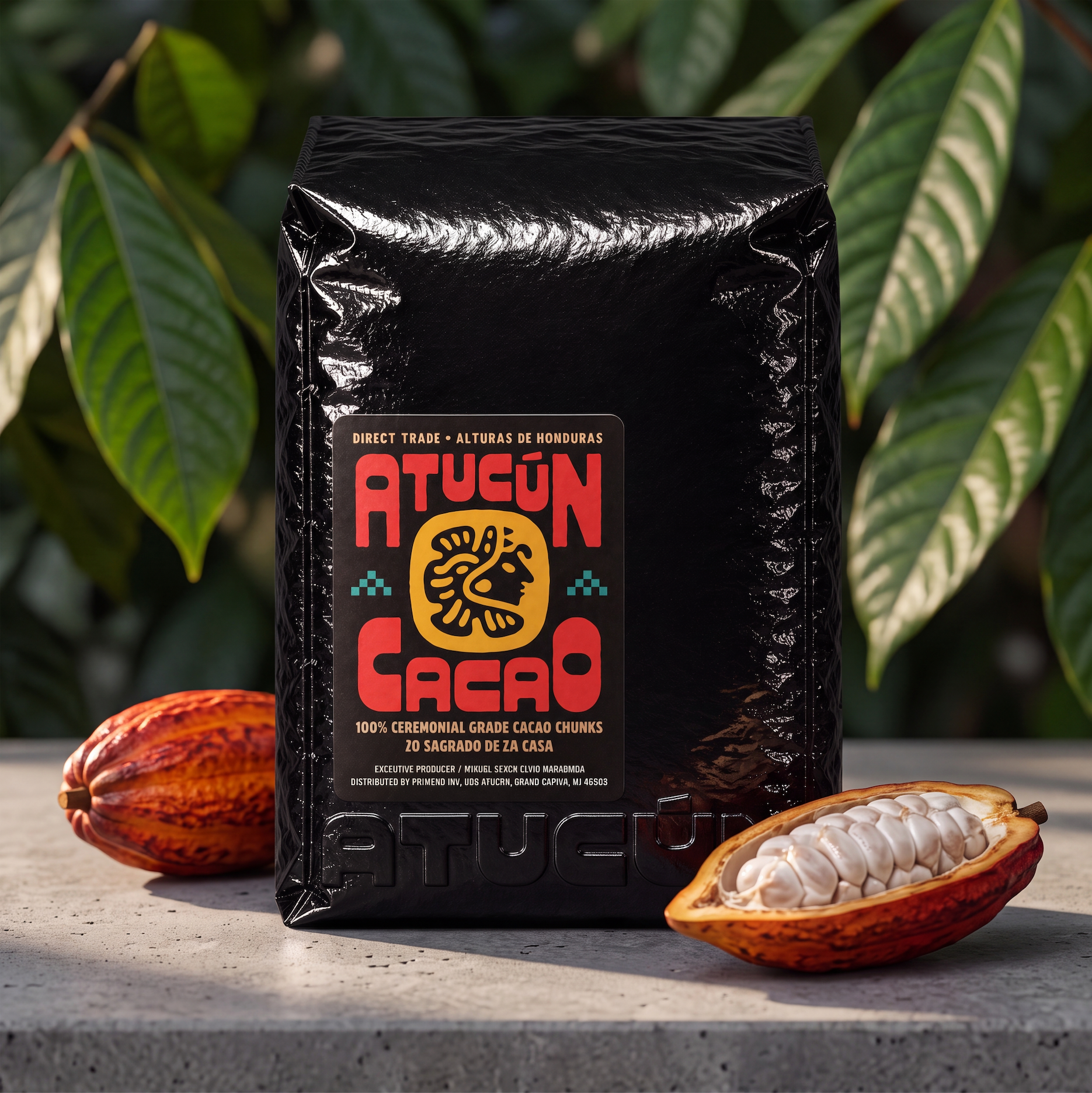 100% Ceremonial Cacao Dark Chocolate Chunks